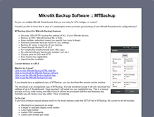 Tablet Screenshot of mtbackup.net